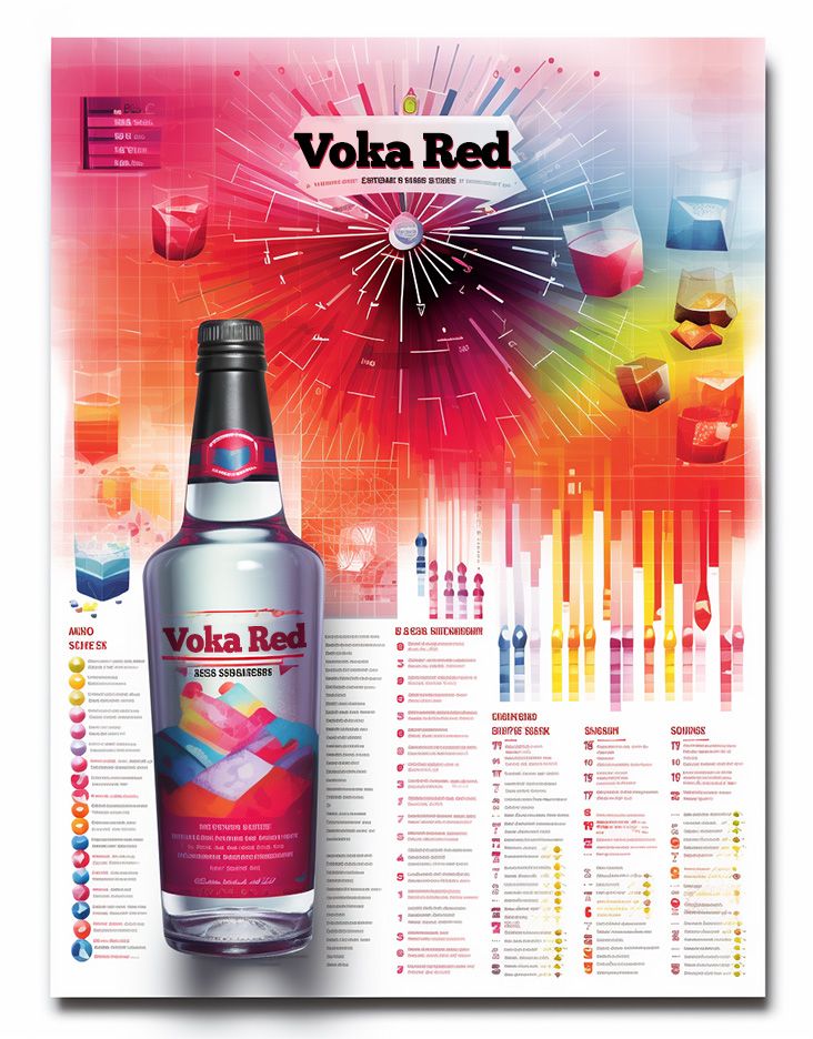 Premium Vodka Food Beverage Trade Sell Sheet