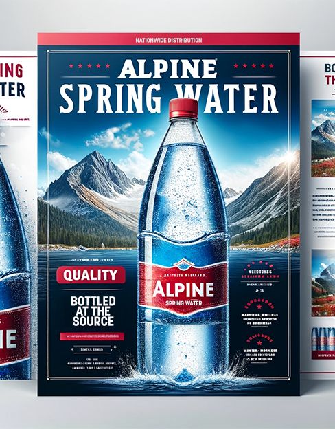 Alpine Spring Water Sell Sheet